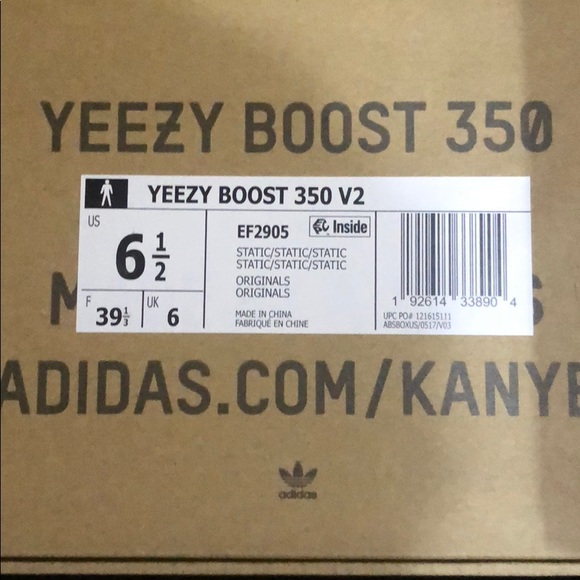 Yeezy boost 350 static non reflective ❌SOLD OUT❌ - Picture 7 of 8